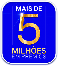 Mais de 5 milhões em prêmios